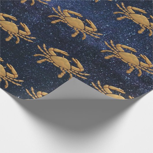 Krebs Zodiac Geschenkpapier (Ecke)