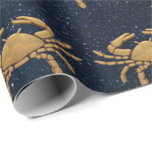 Krebs Zodiac Geschenkpapier (Rolleneckpunkt)