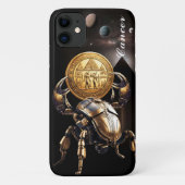 Krebs, Zodiac, Gold, Geburt, Design, hübsch Case-Mate iPhone Hülle (Rückseite)