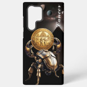 Krebs, Zodiac, Gold, Geburt, Design, hübsch Samsung Galaxy Hülle (Rückseite)
