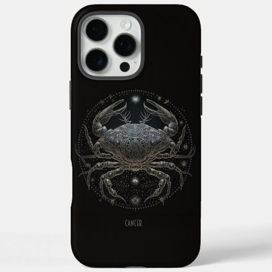 Krebs Zodiac Horoskop Case-Mate iPhone Hülle (Rückseite)