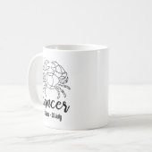 Krebs, Zodiac Kaffeetasse (Vorderseite Links)