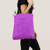 Krebs Zodiac Lilac Tote Bag Tasche (Von Nahem)
