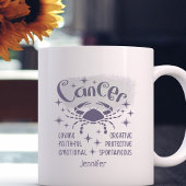Krebs Zodiac Personalisierte Eigenschaften Horosko Kaffeetasse