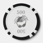 Krebs Zodiac Pokerchips (Rückseite)