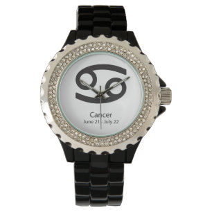 Krebs Zodiac-Schilddrüsenastrologie Armbanduhr