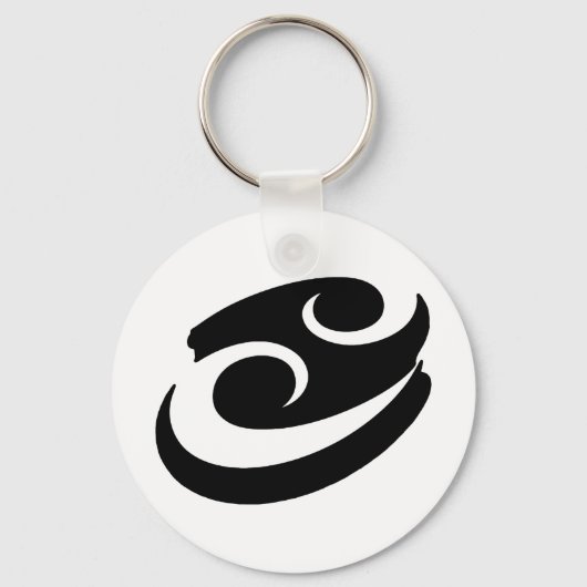 Krebs Zodiac Schlüsselanhänger (Vorderseite)