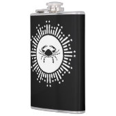 Krebs Zodiac Sign Crab Cosmic Sternexplosion Desig Flachmann (Links)