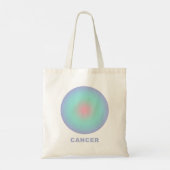 Krebs Zodiac Sign Stilvolle Gradient Tragetasche (Rückseite)