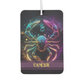 Krebs Zodiac Signs Celestial Air Freshener Autolufterfrischer (Vorderseite)