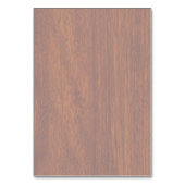 Krebs Zodiac Symbol auf Mahogany-Holzstil Tischnummer (Rückseite)