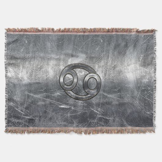 Krebs-Zodiac-Symbol im Industriestil Decke (Vorderseite)