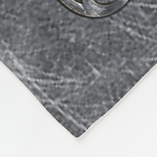 Krebs Zodiac Symbol Industrial Style Fleecedecke (Ecke)