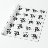 Krebs Zodiac-Symbol und Zeichen Geschenkpapier (Ungerollt)