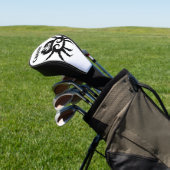 Krebs Zodiac-Symbol und Zeichen Golf Headcover (In SItu)