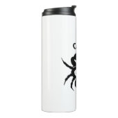 Krebs Zodiac-Symbol und Zeichen Thermosbecher (Nach links gedreht)
