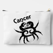 Krebs Zodiac-Symbol und Zeichen Zubehörtasche (Rückseite)