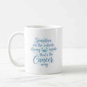 Krebs Zodiac-Tasse Kaffeetasse