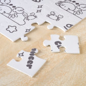 Krebs Zodiac Whispers - einfarbiges Magisches Must Puzzle (Seite)