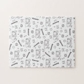 Krebs Zodiac Whispers - einfarbiges Magisches Must Puzzle (Horizontal)