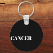 Krebs Zodiac Word Cloud Inspiration Schlüsselanhänger (Rückseite)