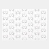 Krebs Zodiac Wrapping Sheets Geschenkpapier Set (Vorderseite 3)