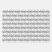 Krebs Zodiac Wrapping Sheets Geschenkpapier Set (Vorderseite)