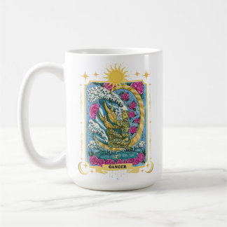 Krebs Zodiac-Zeichen 15 oz Kaffeetasse