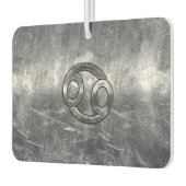 Krebs-Zodiac-Zeichen im industriellen Stil Autolufterfrischer (Links)