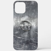 Krebs-Zodiac-Zeichen im industriellen Stil Case-Mate iPhone Hülle (Rückseite)