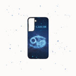 Krebs Zodiac-Zeichen Samsung Galaxy Hülle<br><div class="desc">Fall "Cancer Zodiac Sign Samsung Galaxy S22 "</div>