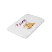 Krebs Zodiakkühe, Niedlicher Krebs Badematte (Schrägansicht)