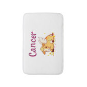 Krebs Zodiakkühe, Niedlicher Krebs Badematte (Vorderseite Vertikal)