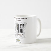 Krebs-Zodiakposter geführt vom Mond Kaffeetasse (VorderseiteRechts)