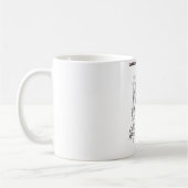 Krebs-Zodiakposter geführt vom Mond Kaffeetasse (Links)
