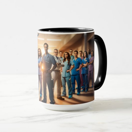 Krebs zu Superhelden Tasse (VorderseiteRechts)