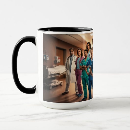 Krebs zu Superhelden Tasse (Links)