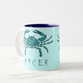 Krebs Zweifarbige Tasse (Vorderseite Links)