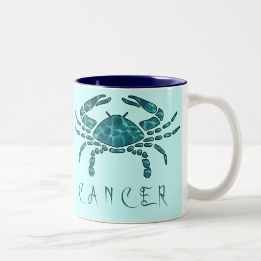 Krebs Zweifarbige Tasse (Rechts)