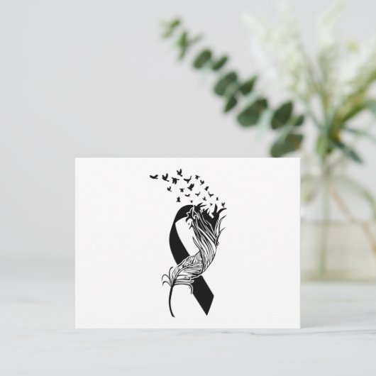 Krebsarten Ankündigungspostkarte (Stehend Vorderseite)