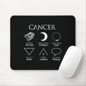 Krebsastrologie Zodiac-Zeichen Mousepad (Mit Mouse)