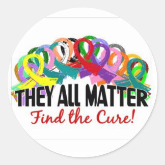 Krebsaufkleber Runder Aufkleber