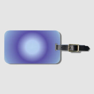 Krebsaura, Krebs Zodiac, blauer Aura Gepäckanhänger