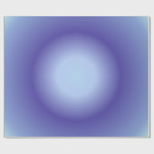 Krebsaura, Krebs Zodiac, blauer Aura Geschenkpapier (Flach)