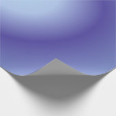 Krebsaura, Krebs Zodiac, blauer Aura Geschenkpapier (Ecke)