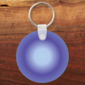 Krebsaura, Krebs Zodiac, blauer Aura Schlüsselanhänger (Rückseite)