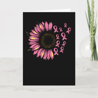 Krebsbänder mit Sonnenblume Karte