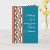 Krebsbehandlung Denken Sie an Sie, Wasserlilien Karte (Gelbe Blume)