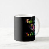 Krebsbekämpfung, Bekämpfung von Krebsfarben, Krebs Kaffeetasse (VorderseiteRechts)
