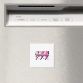 Krebsbekämpfung Brustkrebs-Bewusstsein Magnet (In Situ (Geschirrspüler))